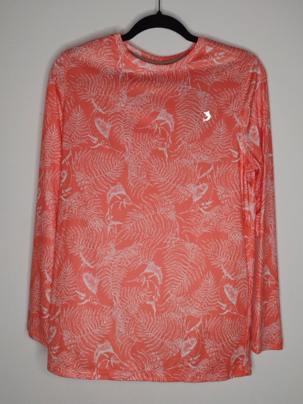 NWT Reel Legends Boy's Sailfish Fronds Fresh Salmon Shirt Size XL(16)